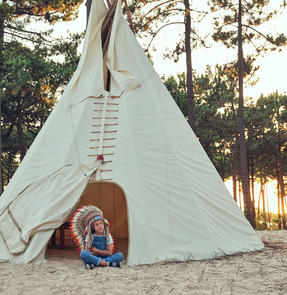 Tipi reinigen